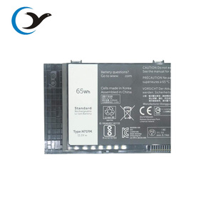 Batterie d'ordinateur portable N71FM FV993 PG6RC R7PND T3NT1 pour <span class=keywords><strong>Dell</strong></span> Precision M4600 M4700 M6600 M6700 M4800 <span class=keywords><strong>M6800</strong></span> Series 11.1V 65Wh - Product Image 2