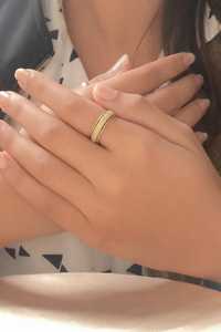 Anillo de Boda de Plata de Ley 925 para Mujer, Anillo de Compromiso de Eternidad Completa con Circonita Cúbica, Anillo Apilable con Piedras Negras - Product Image 2