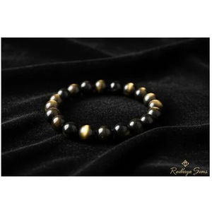 Handcrafted Golden Obsidian <b>Beaded</b> <b>Bracelet</b>-Cute Design-Wholesale - Product Image 4