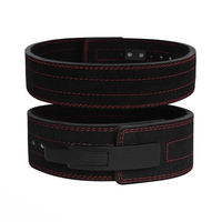 Ceinture de musculation en cuir PU avec boucle à levier OEM ODM, vente en gros, fabrication pour la gym, soutien dorsal confortable et sécurisé