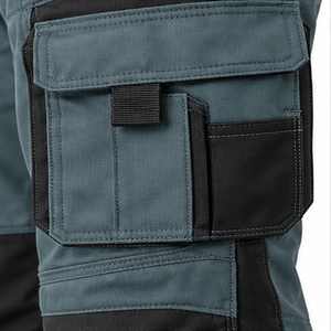 Pantalons de travail robustes pour hommes, pantalons utilitaires durables, multi-poches, vêtements de travail industriels, fabricant OEM ODM sur mesure, vente en gros - Product Image 5