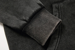 Sudadera con Capucha Unisex de Forro Polar 100% Algodón, Personalizable con tu Logotipo, Impresión DTG, Cierre de Cremallera, Estilo Casual de Invierno, Retro - Product Image 2