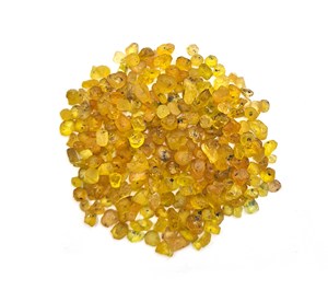 Lote de Gemas Sueltas de Zafiro Amarillo Natural en Bruto de 3-7 mm, 50 CT, con Certificado IGI para la Fabricación de Joyas - Product Image 3