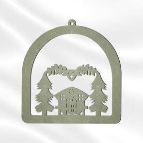 Metal heart ornament <b>christmas</b> ornament hanging heart decor rustic metal decor handmade ornament <b>christmas</b> <b>tree</b> decoration - Product Image 6