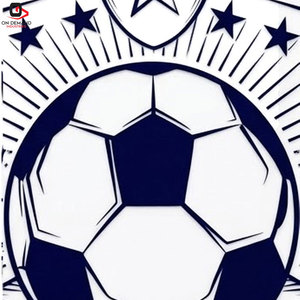 Insignias de Acero con el Escudo del Club de Fútbol, Emblemas Decorativos Ecológicos para Camisetas, Ropa Deportiva y Accesorios - Product Image 2