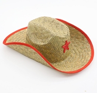 Sombrero de Paja de Seagrass Transpirable de Diseño Personalizado para Hombres y Mujeres, Sombrero Mexicano, Protección Solar para Jardineros, Trabajo al Aire Libre, Sombreros de Granjero