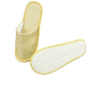 Pantuflas Personalizadas Antideslizantes de Terciopelo Coral/Corte de Terciopelo para <span class=keywords><strong>Hotel</strong></span>, Resort y <span class=keywords><strong>SPA</strong></span> - Product Image 1