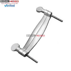 Écarteur d'oreille vétérinaire de qualité supérieure, type C, 5,5 pouces, en acier inoxydable allemand, instrument chirurgical médical pour bétail - Product Image 3