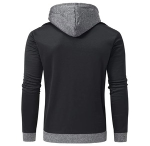 Sweat à capuche double couche premium unisexe, coupe oversize, chaud pour l'hiver, en coton épais, streetwear, pull à fermeture éclair, pour hommes et femmes, logo personnalisé - Product Image 2