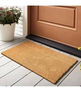 Tapete de Entrada de Fibra de Coco Resistente, Tapete Natural para Piso con Base de PVC - Product Image 5