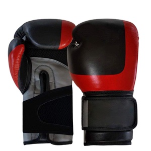 Professional Durable Leather MMA Boxing Gloves Non-Slip Adjustable <b>Wrist</b> <b>Strap</b> Hook Loop Closure for Adult Training-Custom - Product Image 5