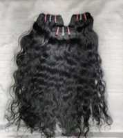 Extensions de cheveux humains vierges Remy Deep Wave, tissage de cheveux à double trame, 100g, exportateur de cheveux