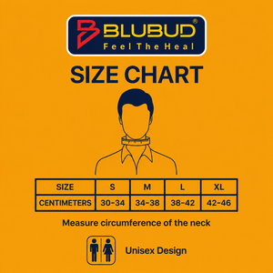 ปลอกคอพยุงคอ BLUBUD BB-36 คุณภาพสูง ปรับได้ สำหรับผู้ชายและผู้หญิง ช่วยพยุงคออย่างดี บรรเทาอาการปวด พับเก็บได้ - Product Image 2