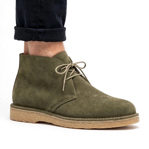 Botas Chukka 100% Cuero Genuino para Hombre, Color Marrón Vintage, Transpirables, con Cordones, Venta al Por Mayor, Liquidación, Envío Inmediato, Lote en Stock BD - Product Image 5