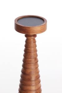 Porte-bougie en bois rustique, porte-bougie en bois de luxe, porte-bougie pour la décoration de la maison, porte-bougie en bois OEM - Product Image 4