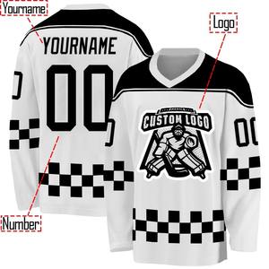 Jersey de Hockey sobre Hielo Personalizado 2026, Impresión Personalizada para Hombre y Mujer, Nombre, Número, Uniforme de Equipo, Transpirable, Secado Rápido, para Competencia y Entrenamiento - Product Image 5