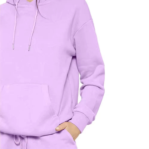 Chándal para Mujer 100% Algodón Felpa con Logotipo Personalizado, Estilo con Cremallera, Última Moda, Chándal de Alta Calidad - Product Image 3