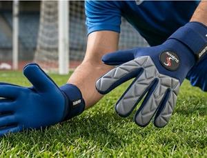Gants de gardien de but de football SUBHAY, matériau PU, design antidérapant, équipement sportif unisexe - Product Image 2