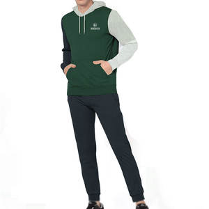 Ensemble de survêtement pour homme, tenue de sport quotidienne, streetwear tendance, sweat à capuche et pantalon de jogging, léger et confortable, idéal pour la salle de sport, l'entraînement et les activités de plein air - Product Image 1