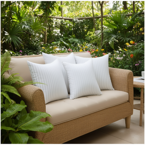 หมอนอิงตกแต่งบ้าน/โรงแรม ขนาด 16x16 นิ้ว ยี่ห้อ WhiteStripe แบบนุ่มสำหรับตกแต่ง - Product Image 3