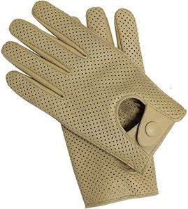 Guantes de Conducción de Cuero con Pantalla Táctil para Hombre y Mujer, Forro de Seda Térmico y Transpirable, la Mejor Calidad a un Precio Razonable - Product Image 1