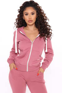 Wholesale Plus Size <b>Zip</b> <b>Up</b> Hoodie <b>Women</b> Casual Streetwear <b>Jacket</b> Custom Apparel OEM ODM Supplier USA Market - Product Image 5