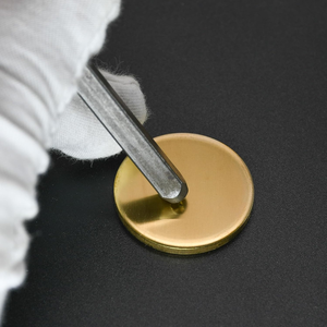 Disque rond en laiton vierge pour gravure laser, estampage personnalisé, pièce de monnaie, jeton, fabrication de bijoux, artisanat DIY et métal - Product Image 2