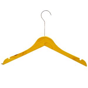 ไม้แขวนเสื้อผ้าทำจากไม้สำหรับผู้ใหญ่เด็กทารกร้านแฟชั่นออกแบบโลโก้ได้ตามต้องการ - Product Image 1