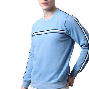 Men's Custom Thermal Sweatshirt Thick French Terry Long Sleeve <b>Jumper</b> Soft Cotton Crew Neck Winter Clothing High Quality - Product Image 5