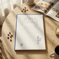 Cahiers/Registres avec couverture en PVC, reliure cousue, couverture rigide - Cadeau