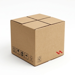 Caja de Embalaje Logístico RSC Corrugada Personalizada, Caja Maestra Reciclada - Product Image 1