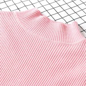 Suéter de Punto Suave para Mujer, Cuello Alto, Elegante, Corte Ajustado, para Otoño e Invierno, con Tela Elástica y Cómoda - Product Image 5