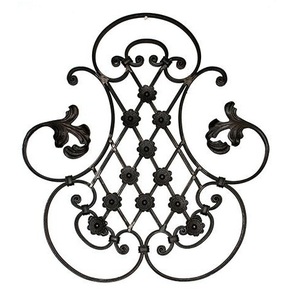 Décoration murale circulaire en fer forgé, art métallique décoratif pour la maison, couleur personnalisée, décoration murale pour le salon - Product Image 5