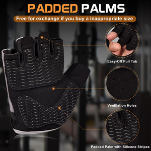 Protections de paume professionnelles pour CrossFit avec boucles pour les doigts pour une transition rapide entre les exercices et les entraînements sur barre de traction - Product Image 2