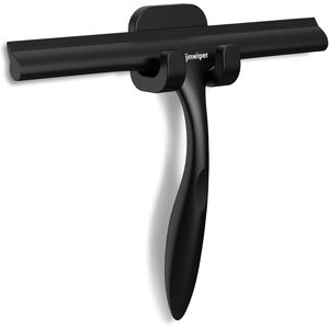 Tergivetro Adesivo con Gancio per Porte in Vetro, Strumento per la Pulizia di Finestre e Pareti Piastrellate, Accessorio per la Pulizia del Bagno - Product Image 1