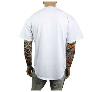 Camiseta de Béisbol para Hombre, Cuello en V, Bloques de Color Azul y Rojo, Manga Corta, Poliéster que Absorbe la Humedad, Ropa Deportiva de Alta Calidad - Product Image 6