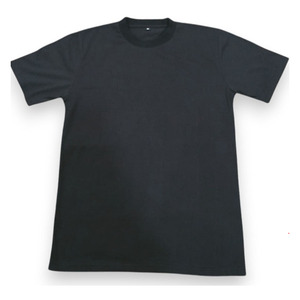 Men t-shirt short sleeve breathable fabric <b>design</b> crew neck regular fit solid pattern custom logo printing men t-shirts - Product Image 1