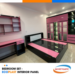 SPC Panel interior Juego de dormitorio comercial Fábrica de fabricación de Vietnam - Product Image 1