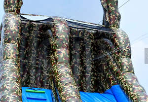 Tobogán Inflable con Circuito de Obstáculos - Parque de Aventuras al Aire Libre 3 en 1 - Product Image 4