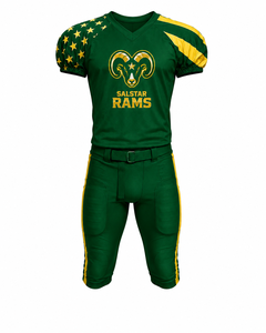 Maillots de football américain personnalisés, impression numérique, 100% polyester respirant, unisexe, manches courtes, sangle réglable, 300g - Product Image 1