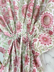 Women Printed Cotton <b>Kaftan</b> Dress Wholesale Bulk <b>Beach</b> Wear 2 - Product Image 2
