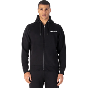 Conjunto de Sudadera con Capucha y Cremallera Completa para Hombre, Pantalones con Puños Ajustados, Corte Moderno, Logotipo Personalizado, Ropa Deportiva Urbana, OEM - Product Image 4