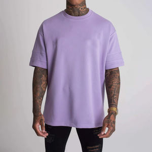 T-shirt en coton pour homme, style décontracté chic, tissu confortable et respirant, léger, élégant, pour un usage quotidien, tenue d'été et prix bas - Product Image 5