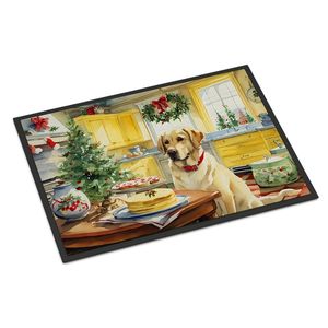 พรมเช็ดเท้าลายคุกกี้ลายสุนัขลาบราดอร์เสื่อปูประตูหน้าประตูบ้านกันลื่นขนาด18X27W - Product Image 1