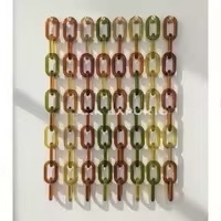 ILAHI's Modern Art Deco Eco-Friendly Acrylic Vertical Pattern Chain Wall Accents Handmade Hanging Decor <b>Ornamental</b> Architecture - Product Image 5