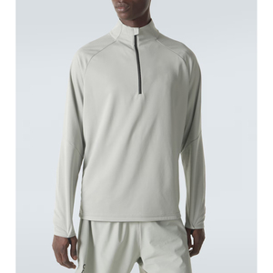 เสื้อสเวตเชิ้ตผู้ชายแบบซิป ¼ ตัว ขายส่ง คุณภาพพรีเมียมยอดนิยม - Product Image 5