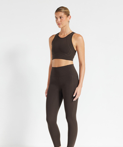 Legging de yoga taille haute sans couture pour femme, respirant, extensible, tricoté, pour le fitness et l'entraînement, effet push-up - Product Image 1