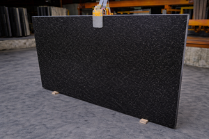 ราคาโรงงานโดยตรง คุณภาพดีที่สุด หินแกรนิตแบล็คกาแล็กซี่แผ่นใหญ่ ขัดเงา เคาน์เตอร์ครัวทันสมัย วิลล่า STONEMINES - Product Image 6