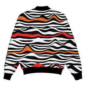 Veste bomber respirante en tricot personnalisée en gros pour hommes et femmes, fournisseur de vêtements d'équipe de qualité supérieure - Product Image 2