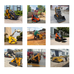 Изысканный превосходный гусеничный Противоскользящий погрузчик, 4wd трактор с фронтальным погрузчиком - Product Image 5